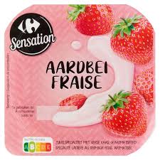 02-ZVL-FF-04 WP/HM - Verse Kaas Aardbeien - 180 Gram