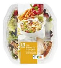 WP/HM - Salade Kip, Pasta, Dressing - 450 Gram