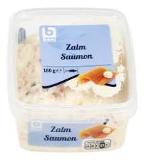 03-VRS-BF-14 WP/HM - Gerookte Zalmsalade - 160 Gram