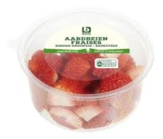 WP/HM - Ontkroonde Aardbeien - 230 Gram