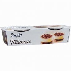 Simpl - Tiramisu - 2x80 Gram