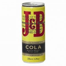 J&B - Whisky Cola - 25 CL