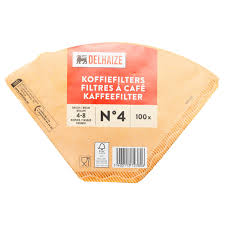 04-DRK-IAG-02A - 365/Delhaize - Koffiefilters N°4 - 1x100 Stuks