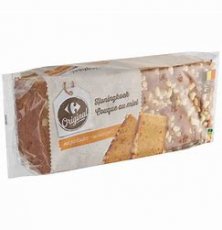 Carrefour - Honingkoek Parelsuiker - 500 Gram