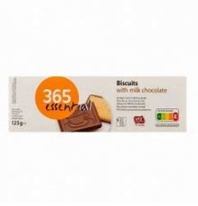 365 - Petit-Beurre Melkchocolade - 10x25 Gram