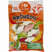 05-SCK-CB13 - Carrefour - Krokodilsnoep - 250 Gram