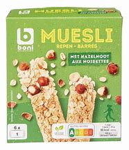 07-OBG-AH07 - Boni - Muesli Reep Hazelnoot - 6x25 Gram