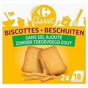 07-OBG-BA01 - Carrefour - Vierkante Beschuiten - 2x150 Gram