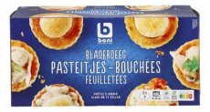 07-OBG-BBA-01B 07-OBG-BBA-01B - Boni - Bladerdeegpasteitjes - 6x25 Gram