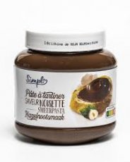 07-OBG-DC-05A 07-OBG-DC-05A  - Simpl - Hazelnootpasta - 750 Gram