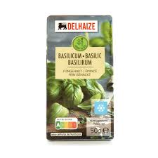 08-DVR-B-01 - Delhaize - Basilicum - 50 Gram