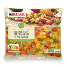 08-DVR-AH-03 08-DVR-AH-03 - Delhaize - Paprikablokjes - 300 Gram