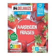 08-DVR-C-01 - Delhaize - Aardbeien - 250 Gram