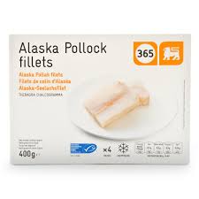 08-DVR-GA-05A  - 365/Delhaize - Alaska Pollakfilet - 4x100 Gram