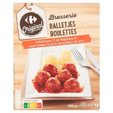 03-VRS-AB-03 WP/HM - Balletjes in Tomatensaus - 450 Gram