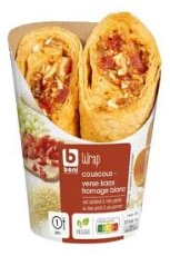 WP/HM - Wrap Couscous & Witte Kaas - 2x95 Gram