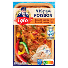 Iglo - Visgratin Tomaat Paprika - 380 Gram