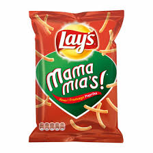 Lays - Mama Mia's - Cheese & Paprika - 125 Gram