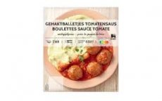 WP/HM - Gehaktballetjes Tomatensaus,puree - 450 Gram