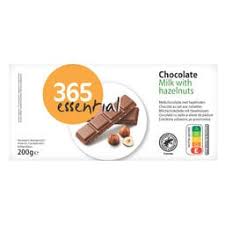 WP/HM - Chocolade met Nootjes - 200 Gram